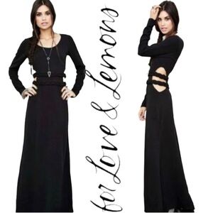 ⚫️ For Love and Lemons maxi dress​​​​​​